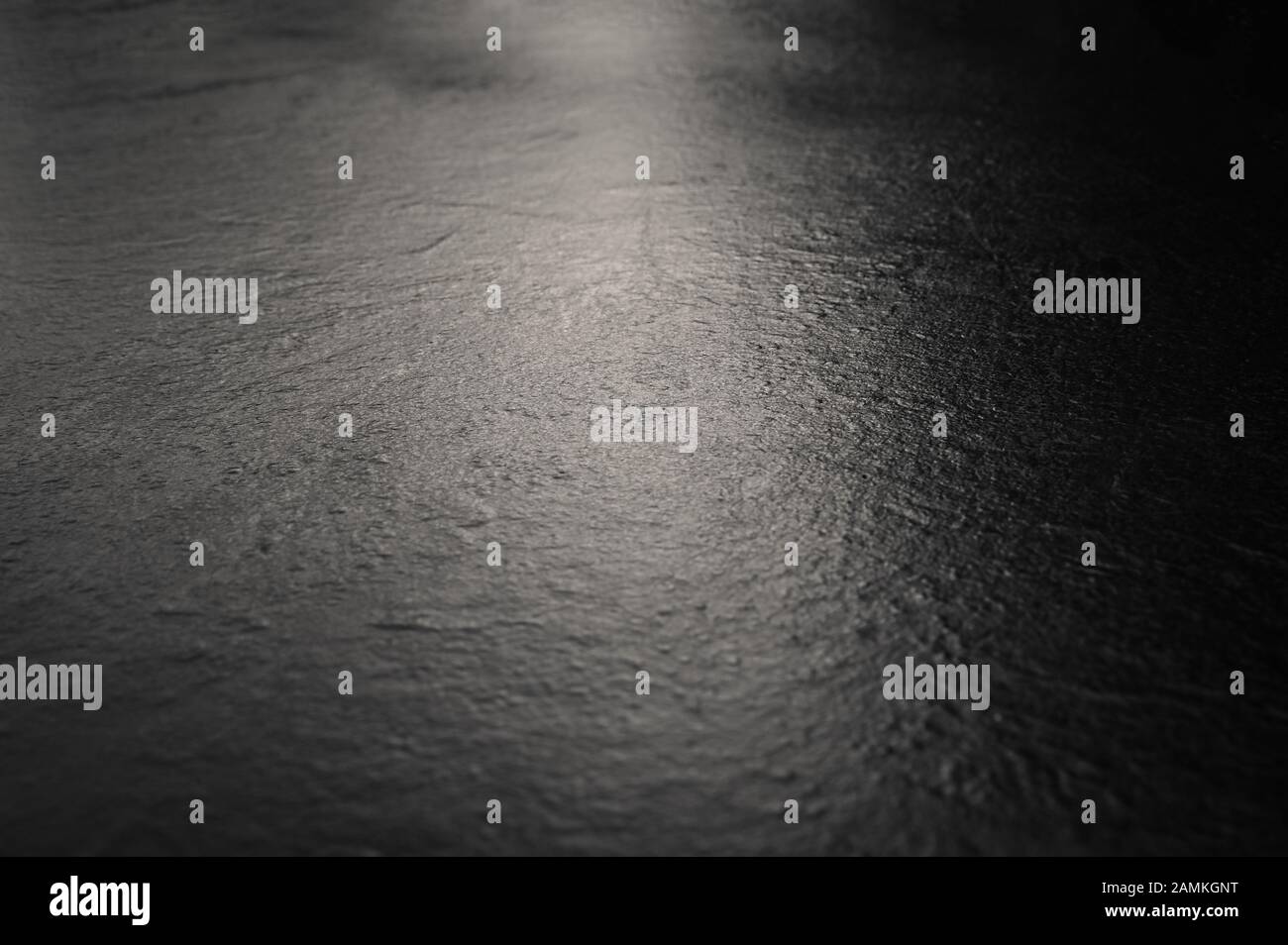 Semplice gradiente nero astratto rock tabella di pietra piano texture sfondo per il prodotto o testo sfondo disegno Foto Stock