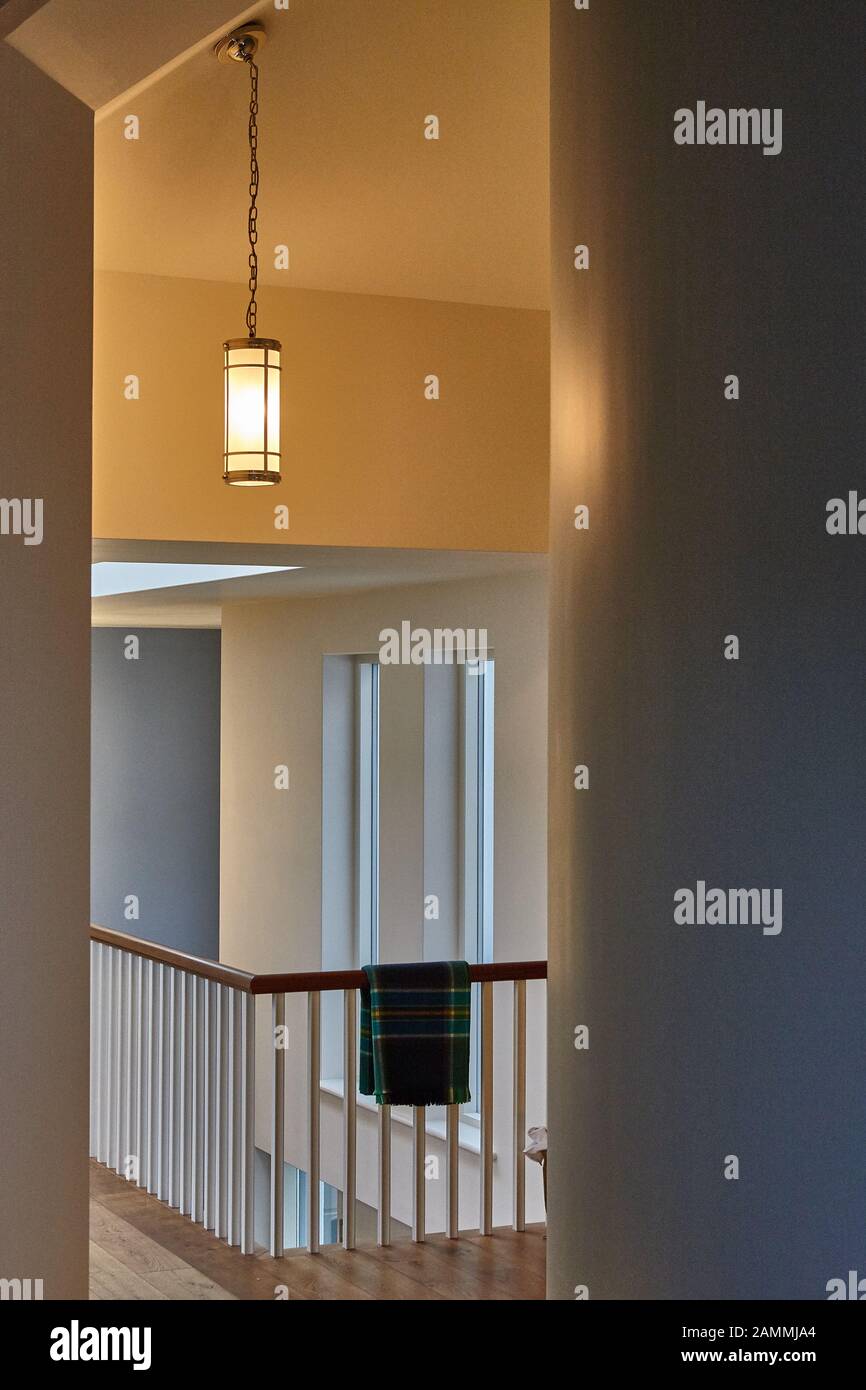 Luce di atterraggio, luce hall Foto Stock