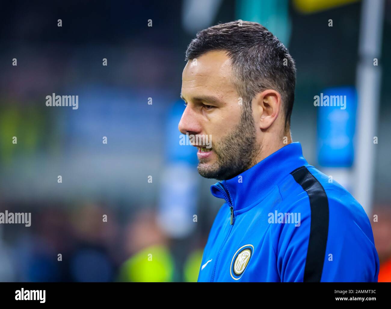 Samir handanovic di fc internazionale durante Inter vs Atalanta, Milano, Italia, 11 gennaio 2020, Campionato Italiano Calcio Serie A Men Foto Stock
