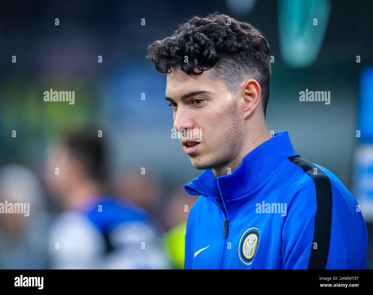 Alessandro bastoni di fc internazionale durante Inter vs Atalanta, Milano, Italia, 11 gennaio 2020, Campionato Italiano Calcio Serie A Men Foto Stock