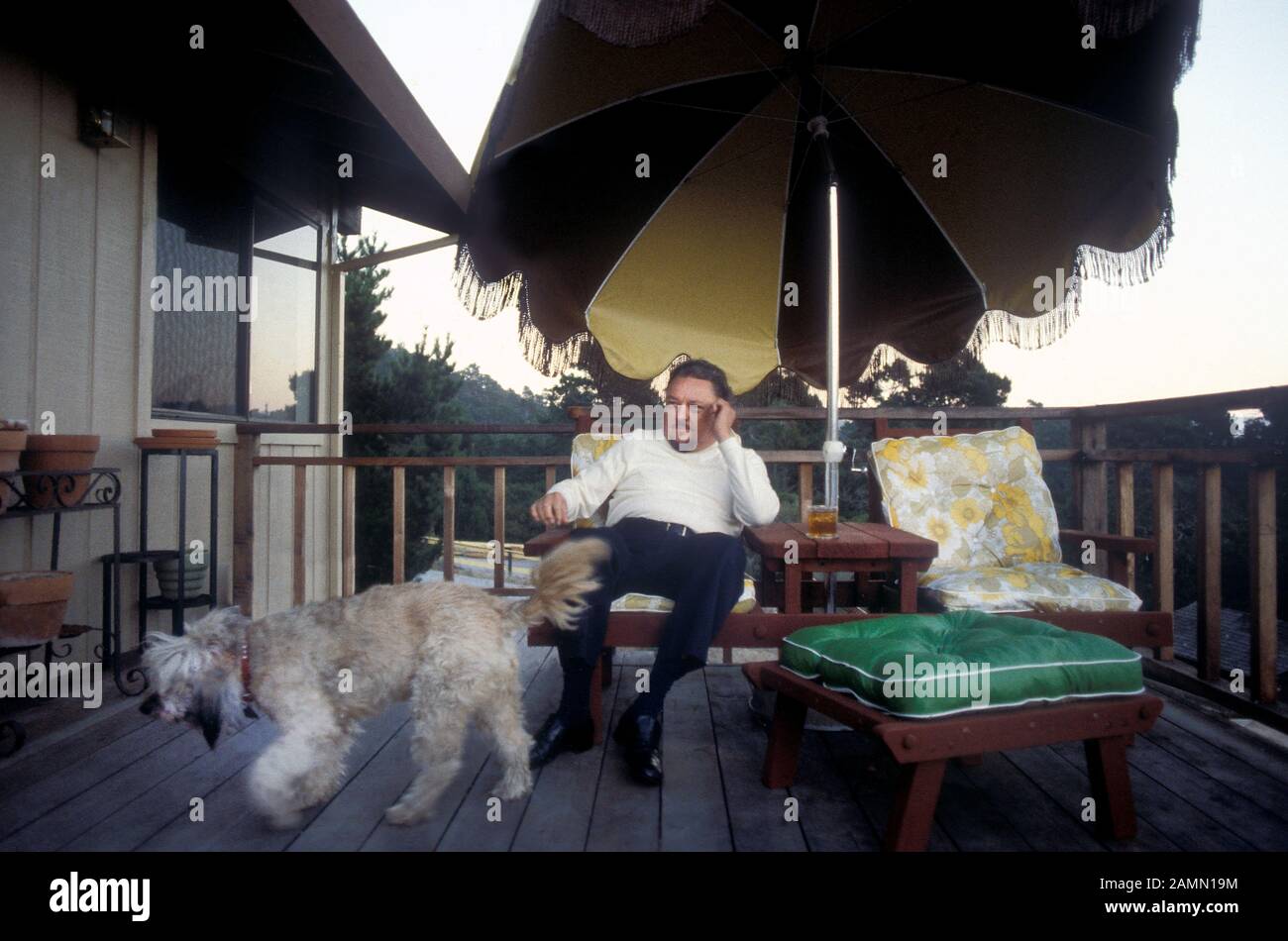 Steve Wozniak di Apple computer a casa a Santa Clara CA 1979 Foto Stock