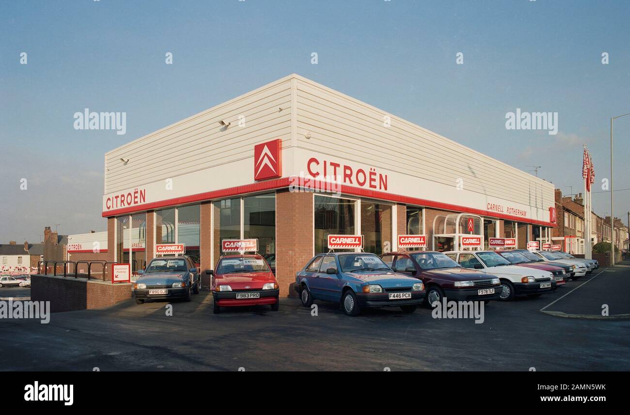 Formazione presso un centro di autorità locale a South Elmsall, Wakefield, West Yorkshire, Northern England, UK, nel 1989 Foto Stock