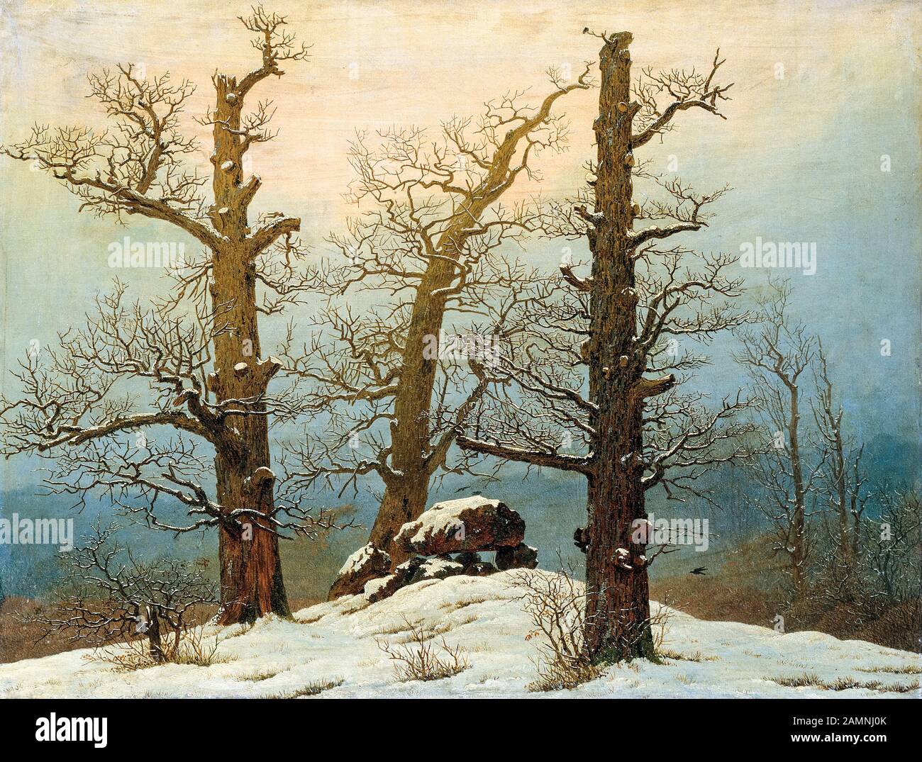 David Friedrich Pittore Romantico Tedesco Dell'ottocento