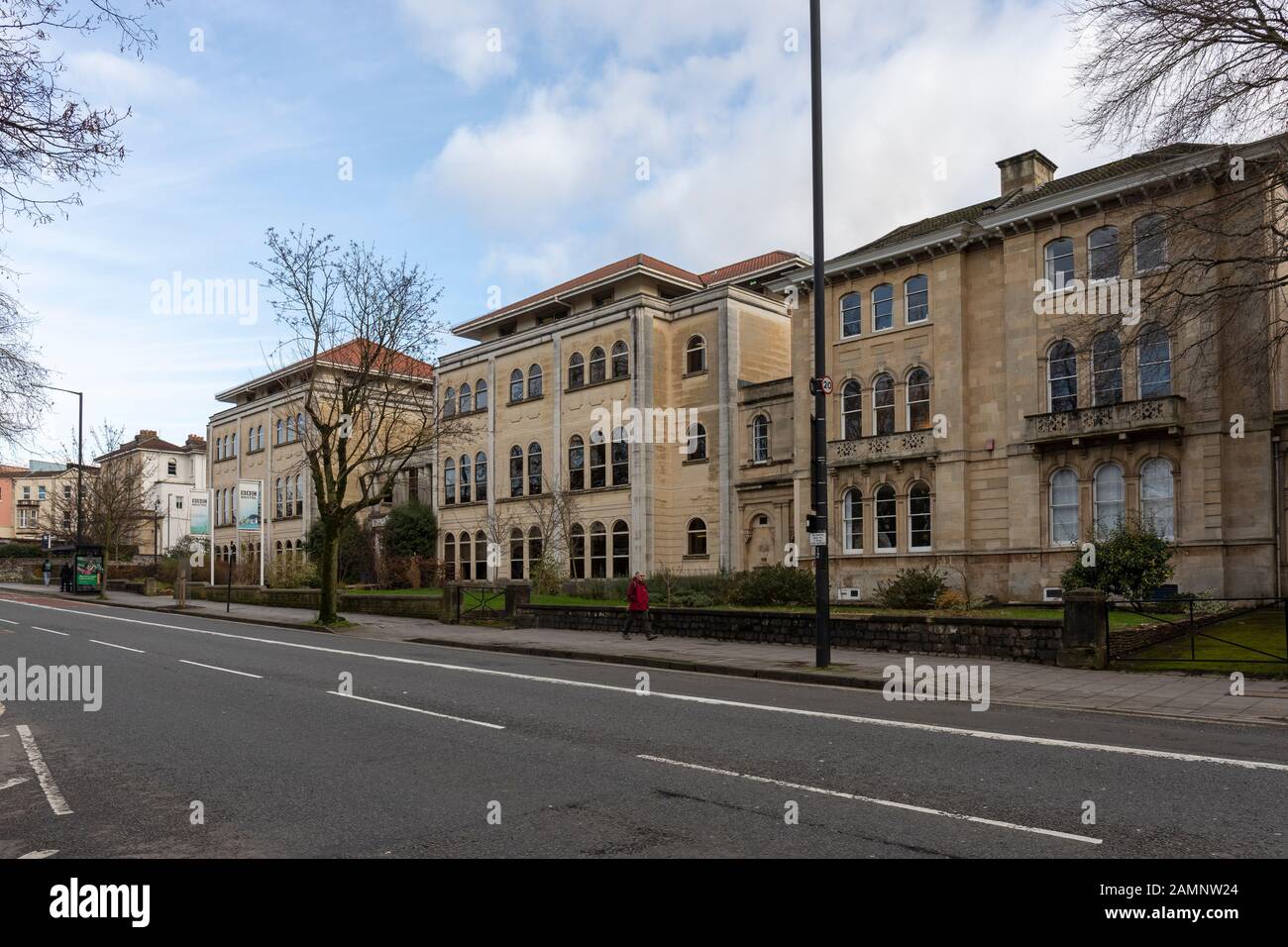 BBC Broadcasting House - Whiteladies Road, Clifton, City of Bristol, Inghilterra, Regno Unito Foto Stock