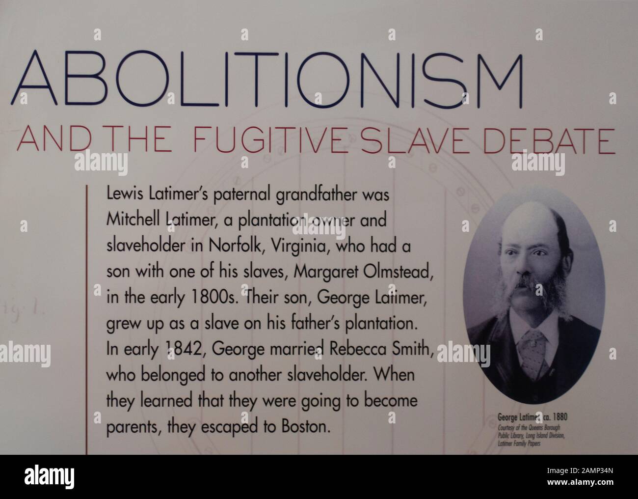 Lewis Latimer House A Flushing Queens New York City Foto Stock