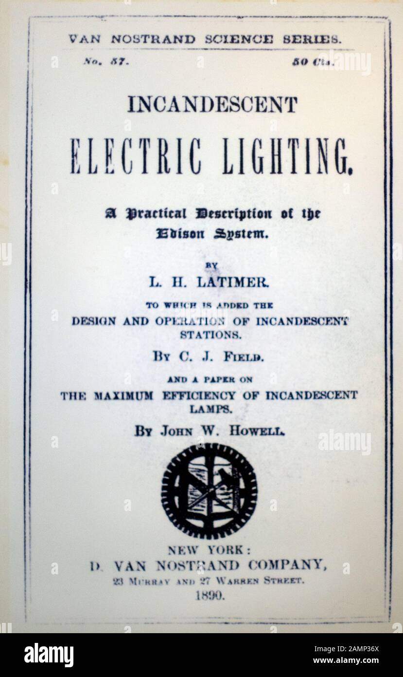 Lewis Latimer House A Flushing Queens New York City Foto Stock