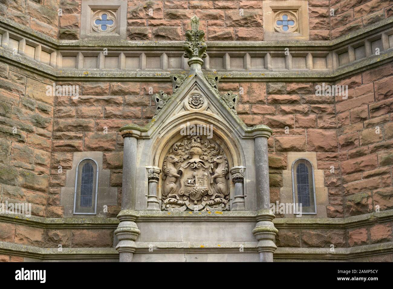 BRISTOL, REGNO UNITO - 8 APRILE 2019. Cabot Tower è un edificio di grado II costruito nella 1890s, situato in un parco pubblico su Brandon Hill, tra la città Foto Stock