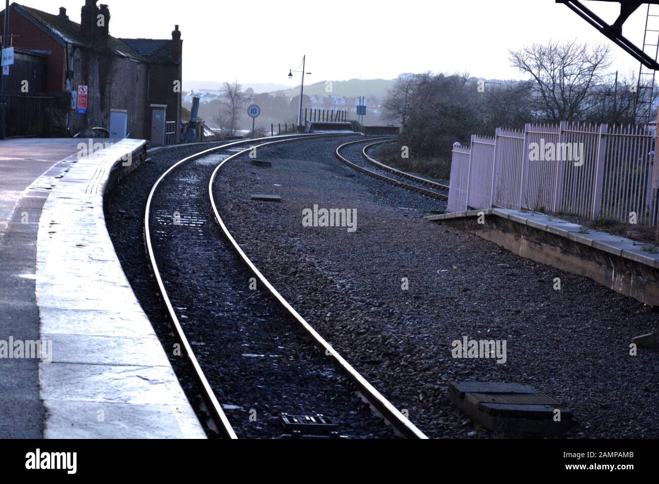 Barry, vale of Glamorgan / Wales - 6 gennaio 2020: Sviluppo del lungomare in Barry South Wales, costruzione di nuove case in questa comunità in espansione Foto Stock