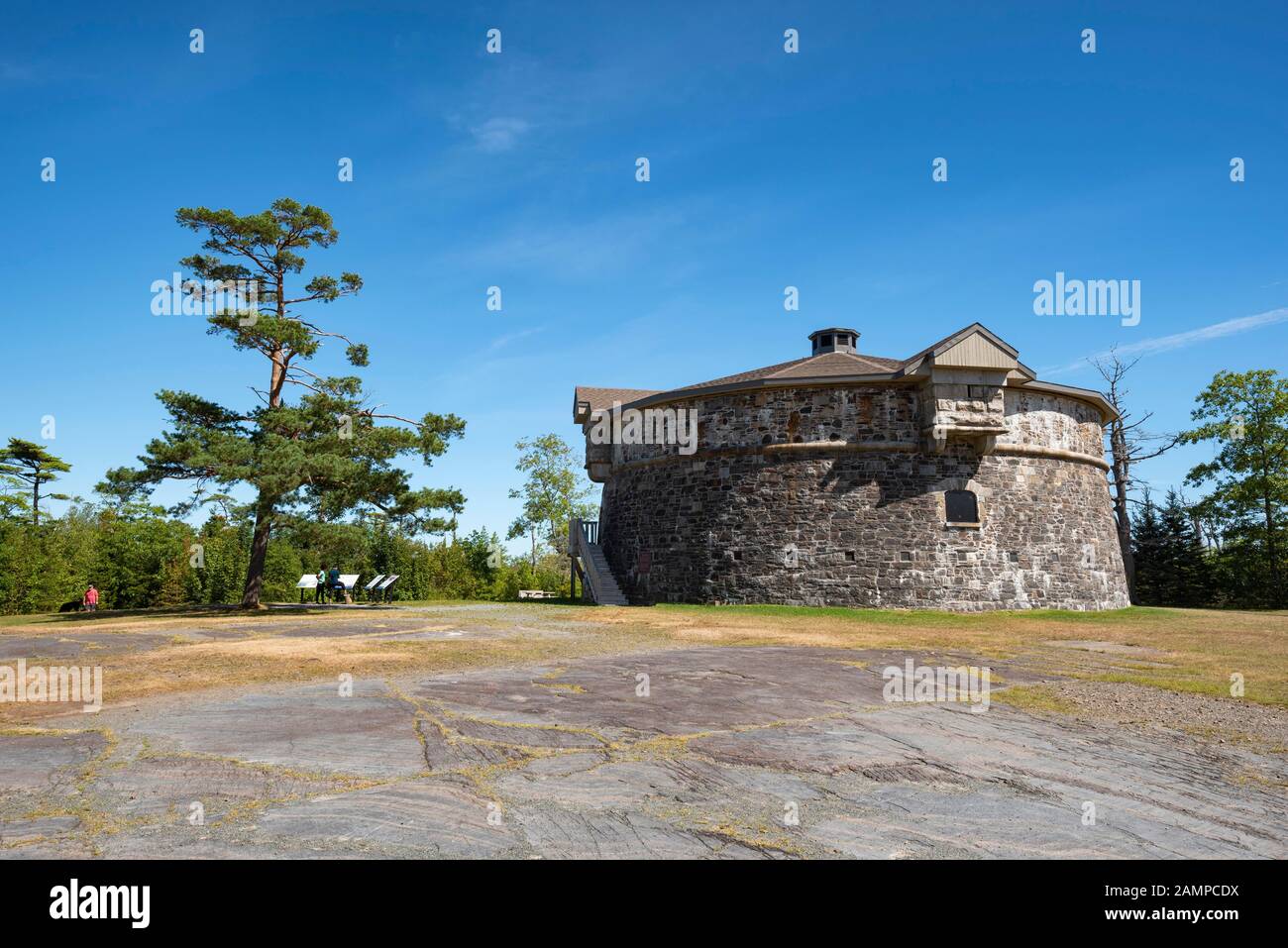 Prince Of Wales Tower A Point Pleasant Park, Halifax, Nuova Scozia, Canada Foto Stock Prince Of Wales Tower A Point Pleasant Park, Halifax, Nuova Scozia, Canada Foto Stock
