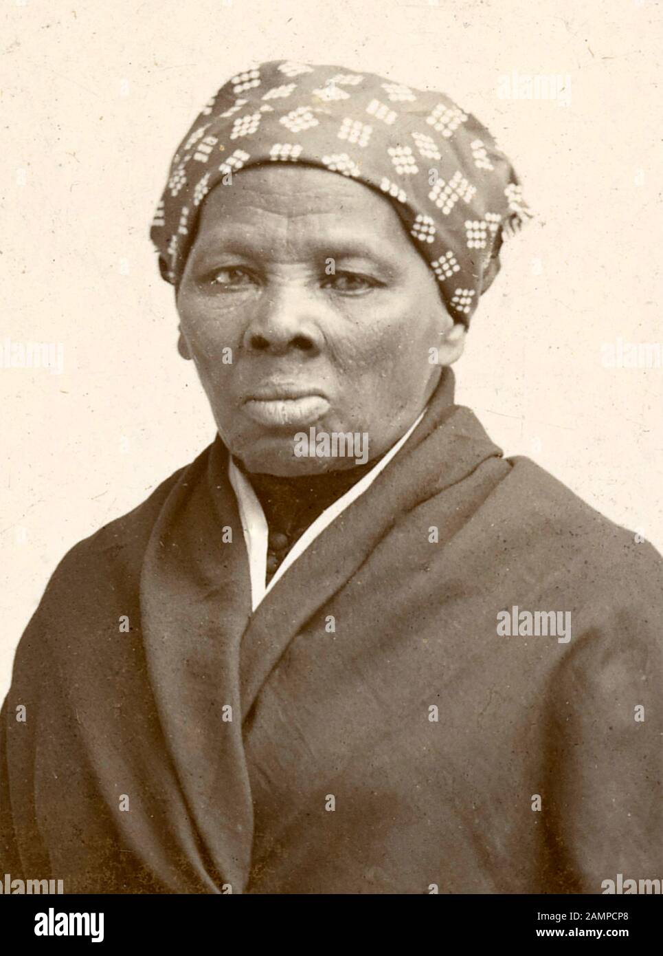Harriet TUBMAN (1822-1913) abolizionista americano e attivista politico, circa 1885 Foto Stock