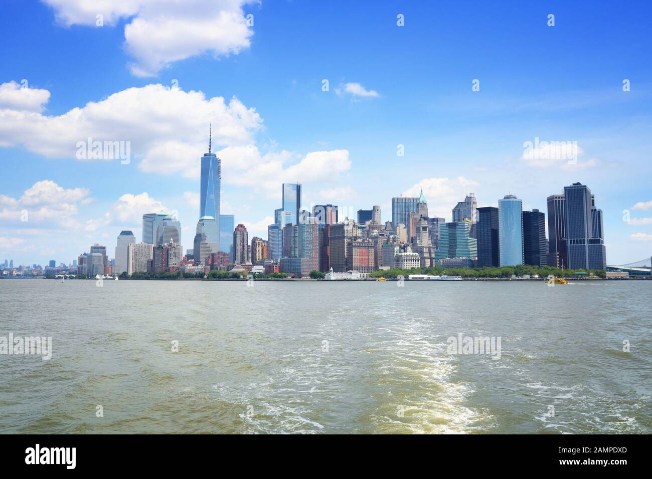 New York - Manhattan grattacielo skyline. Foto Stock