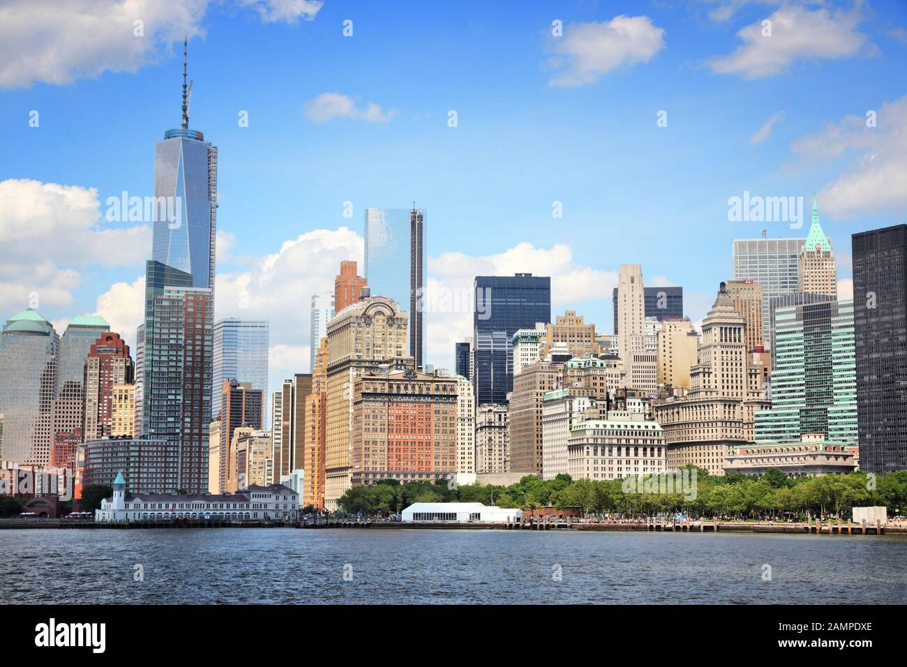 New York - Manhattan grattacielo skyline. Foto Stock