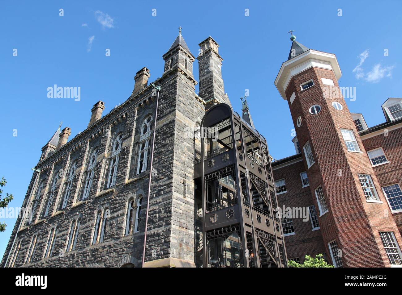 Washington D.c., Georgetown University. Prestigioso istituto di istruzione. Foto Stock