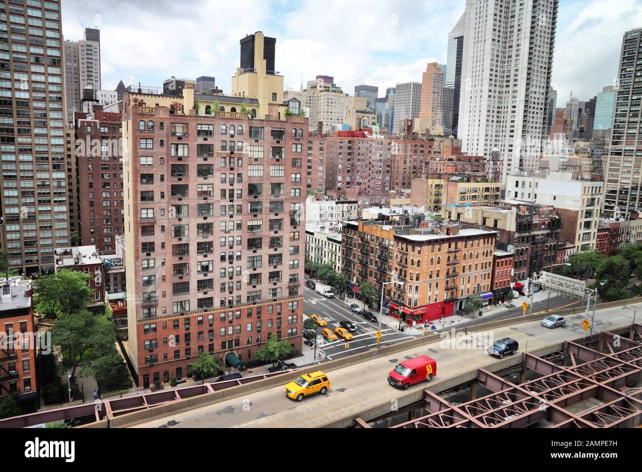 Skyline di Midtown East a New York City. Foto Stock