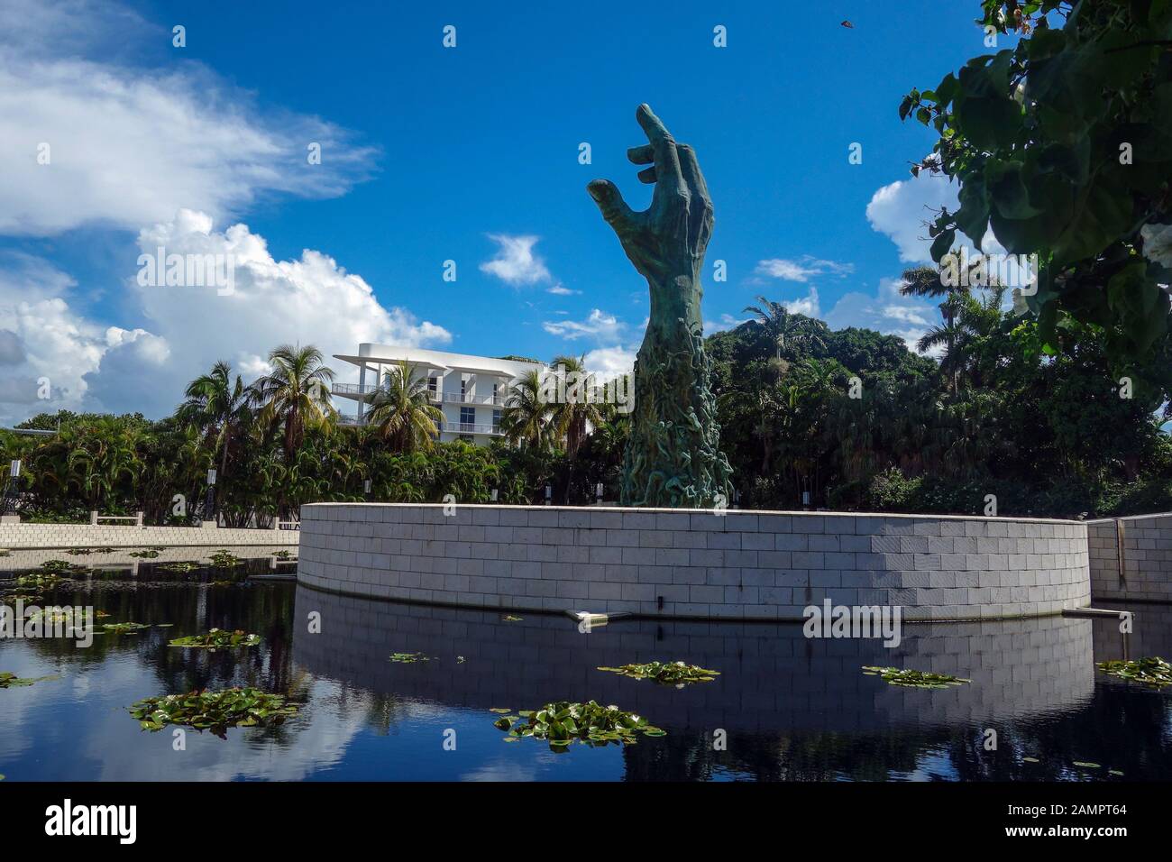 Memoriale dell Olocausto di Miami Beach Miami Florida 10/07/2016 Foto Stock