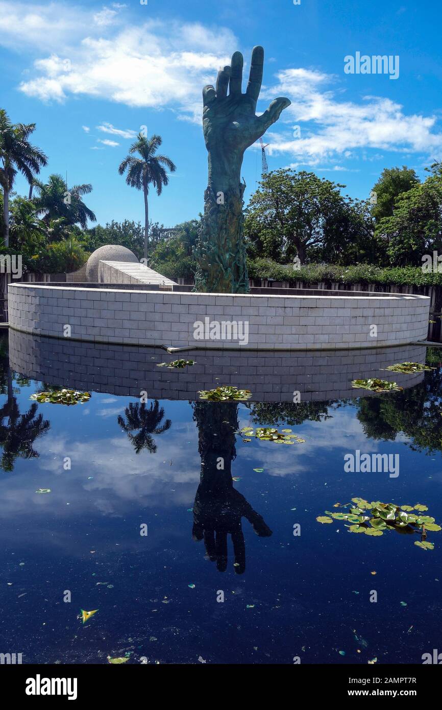 Memoriale dell Olocausto di Miami Beach Miami Florida 10/07/2016 Foto Stock