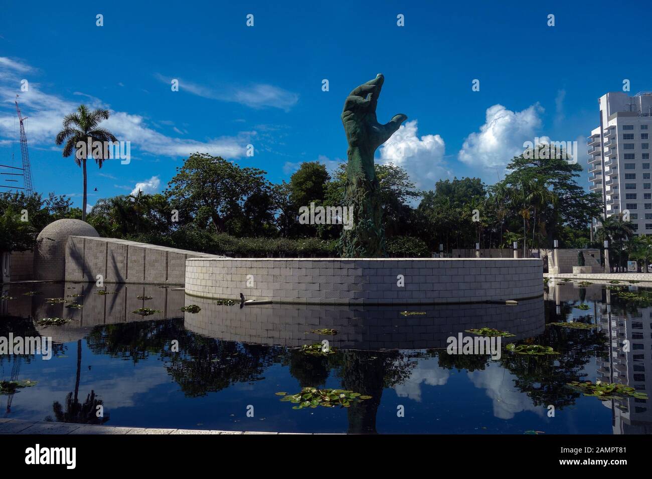 Memoriale dell Olocausto di Miami Beach Miami Florida 10/07/2016 Foto Stock