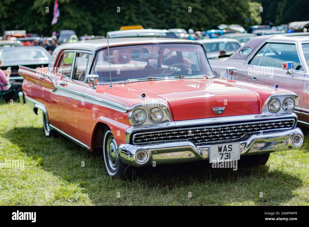 Classico Ford Fairlane 500 Galaxie Skyliner vintage 1959. Auto americana Foto Stock