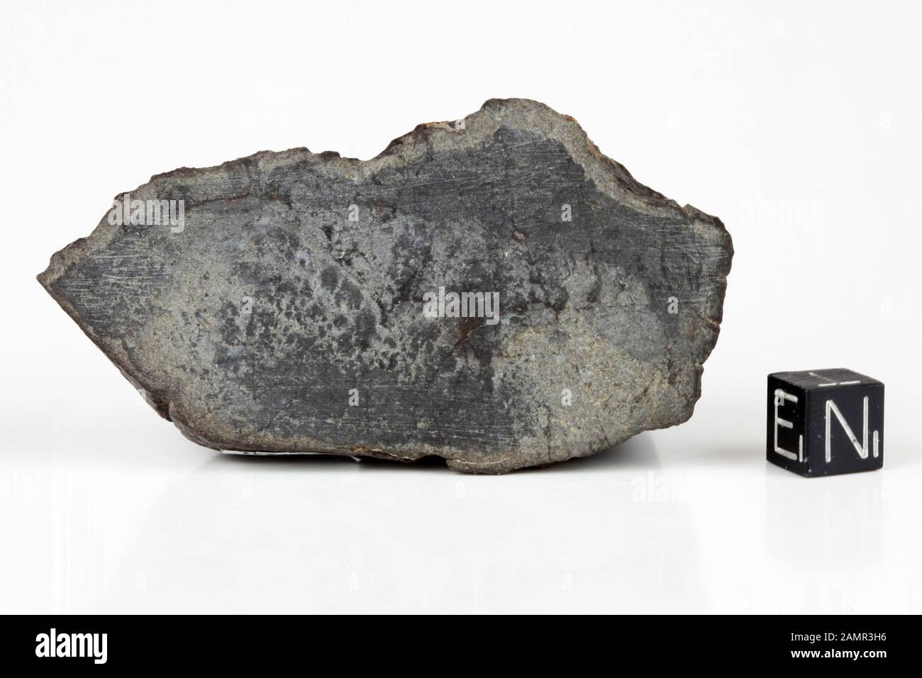 HAMMADAH AL HAMRA 202 - trovati 1997, Libia, Africa. Chondrite LL6. Massa totale 386 grammi Foto Stock