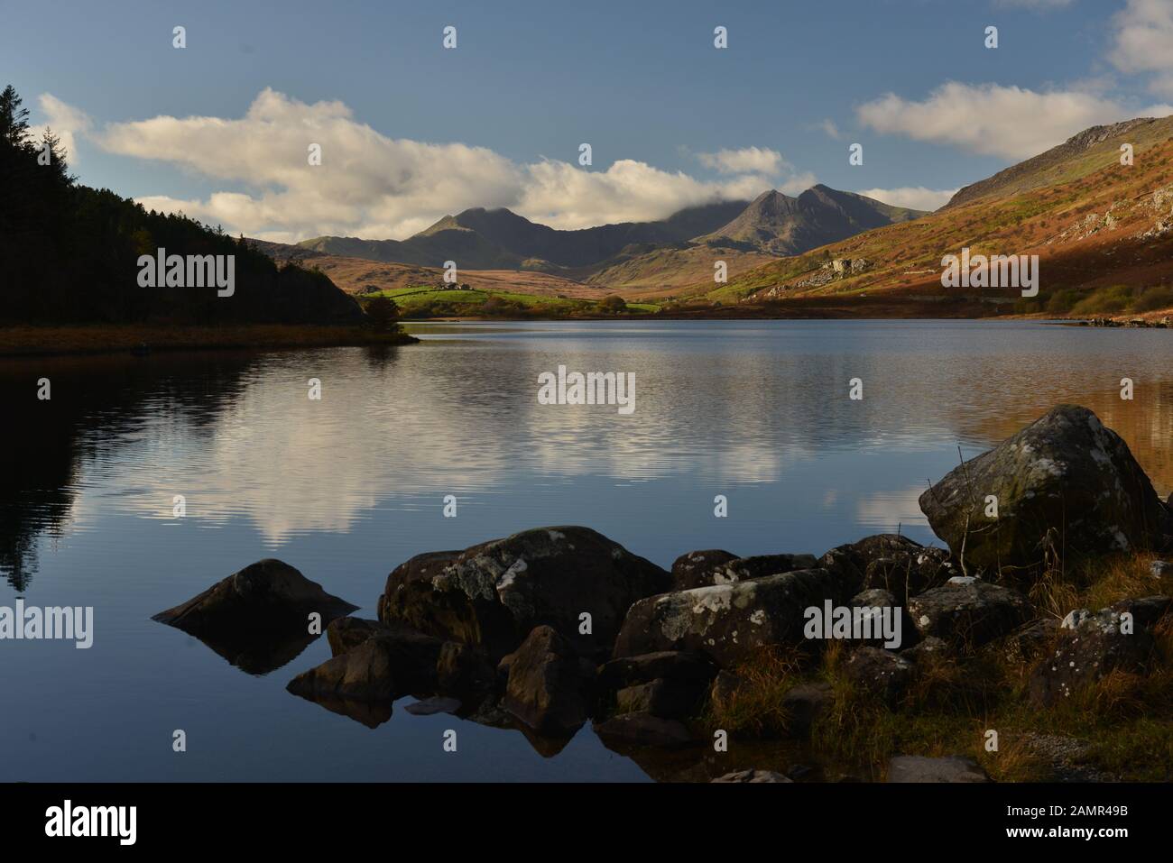 Snowdonia National Park nel Galles del Nord. Regno Unito Foto Stock