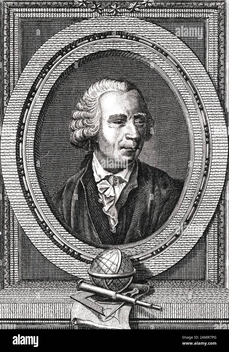 LEONHARD Euler (1707-1783) Svizzera matematico e astronomo Foto Stock