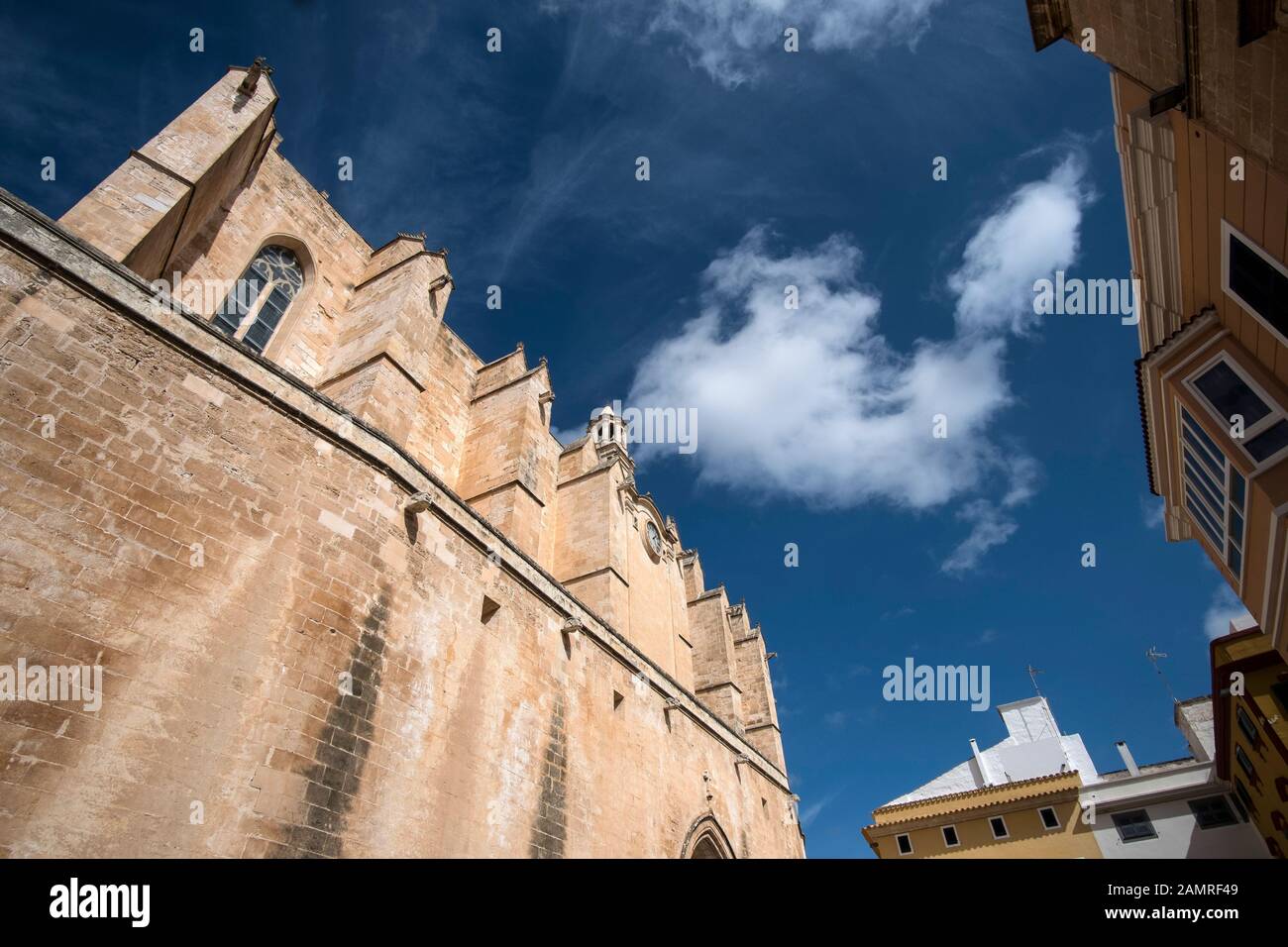 Basilica Cattedrale di Ciutadella de Menorca Foto Stock