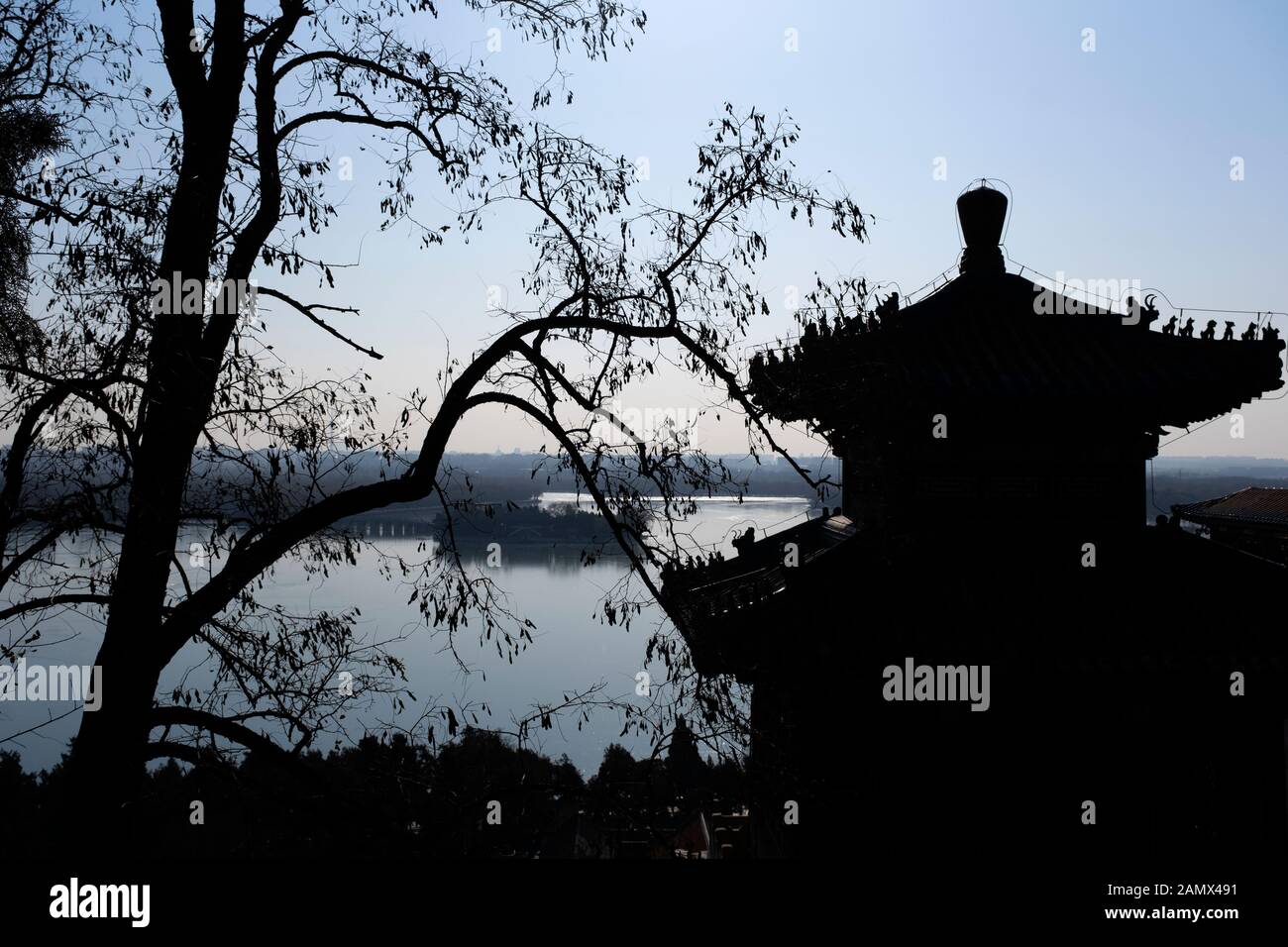 Profilo urbano Forbiden Foto Stock