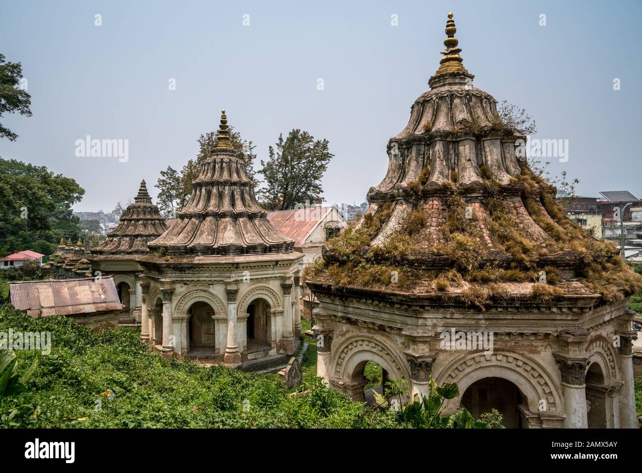 Tempio Di Guhyeshwari Primies A Pashupatinath, Kathmandu, Nepal Foto Stock