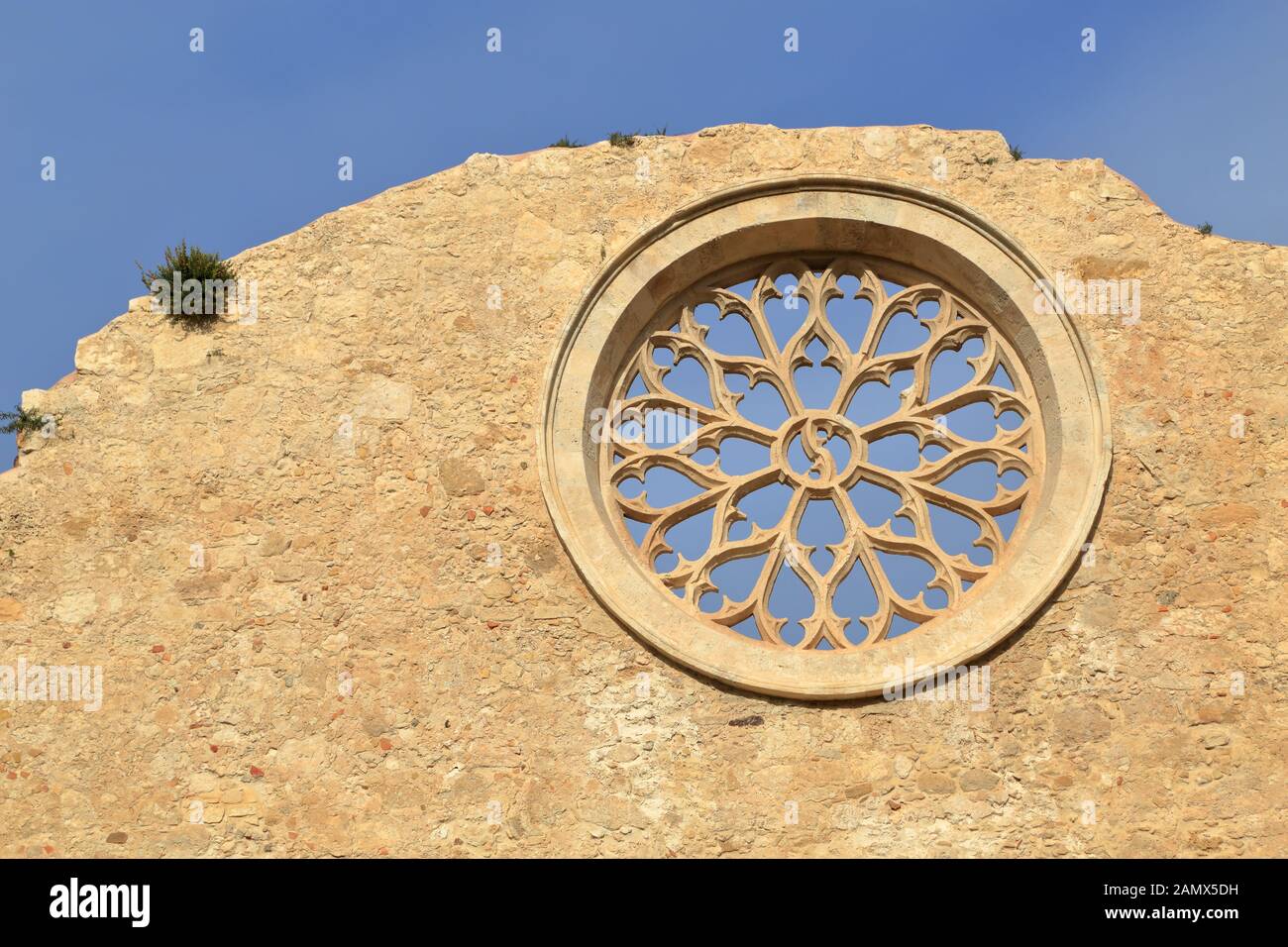 Chiesa delle Catacombe di San Giovanni, Siracusa. Chiesa di San Giovanni alle catacombe di Siracusa Foto Stock