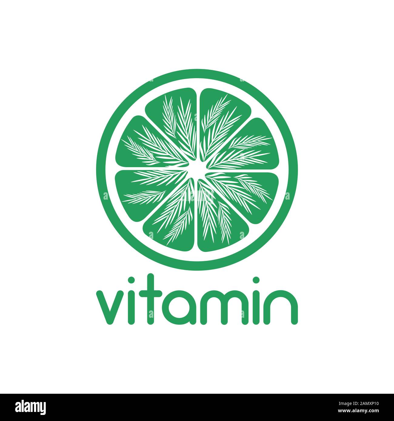 Idee Per Il Logo Slice Lemonade Juice. Design del logo Inspiration. Illustrazione Vettore Modello. Isolato Su Sfondo Bianco Illustrazione Vettoriale