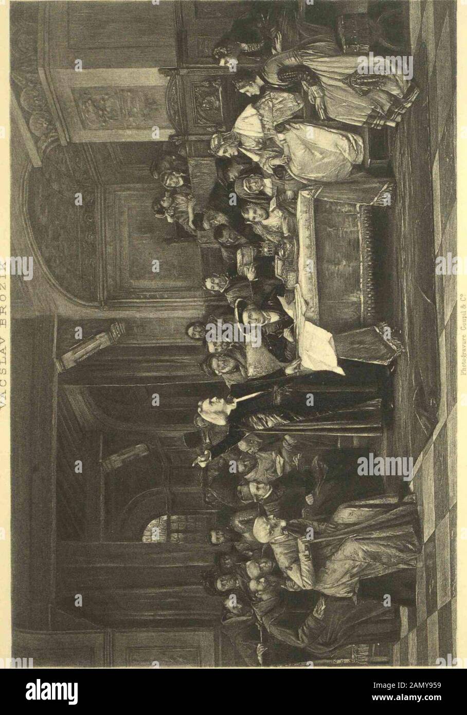 Grandi uomini e donne famose : una serie di disegni a penna e a matita della vita di oltre 200 dei personaggi più importanti della storia Volume 5 . E Famoso w-/^en ^j f^ ? IT 1^ ?, ^^r^ t 7!i -^1: A - .«* ? »/ aisoaa vaj8oaygreatfamous05hornuoft Foto Stock