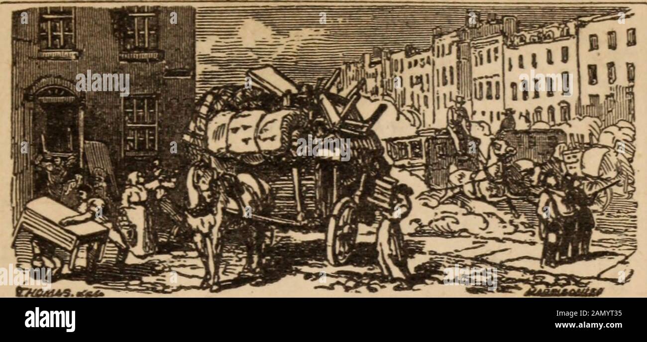 La Grande metropoli : o, guida a New-York per il 1847 . 21 22 23 24 25 26 27 i 28 30 1847. Maggio, 5th Mese, inizia il Sabato. 21. LE DELIZIE DI MAGGIO-GIORNO. Fasi DELLA LUNA, giorno. Ora. Giorno. BR. Rrun. Terzo trimestre, 7th 5 53 A. i Primo trimestre, 21st 9 3 A. Nuova Luna, 14th 10 27 M. | Luna piena, 29th 9 50 A. d Perigee, 11th. Apogee, 23d. Giorno Del Mod Giorno Della Settimana. VARIE. SUNRis. &lt;set fc. Sunsdec.North. MoonRises. D Pla. HighWat&lt;r,N. Y. No. Nome H. m. h. m. h. m. S. h. m. 1 Sabato Sera. Filippo E Giacomo. 5 1 ] 54 15 2 8 10 fll 9 27 2 DOMENICA 4th Domenica dopo Pasqua. 5 0 6 15 20 9 8 t Foto Stock