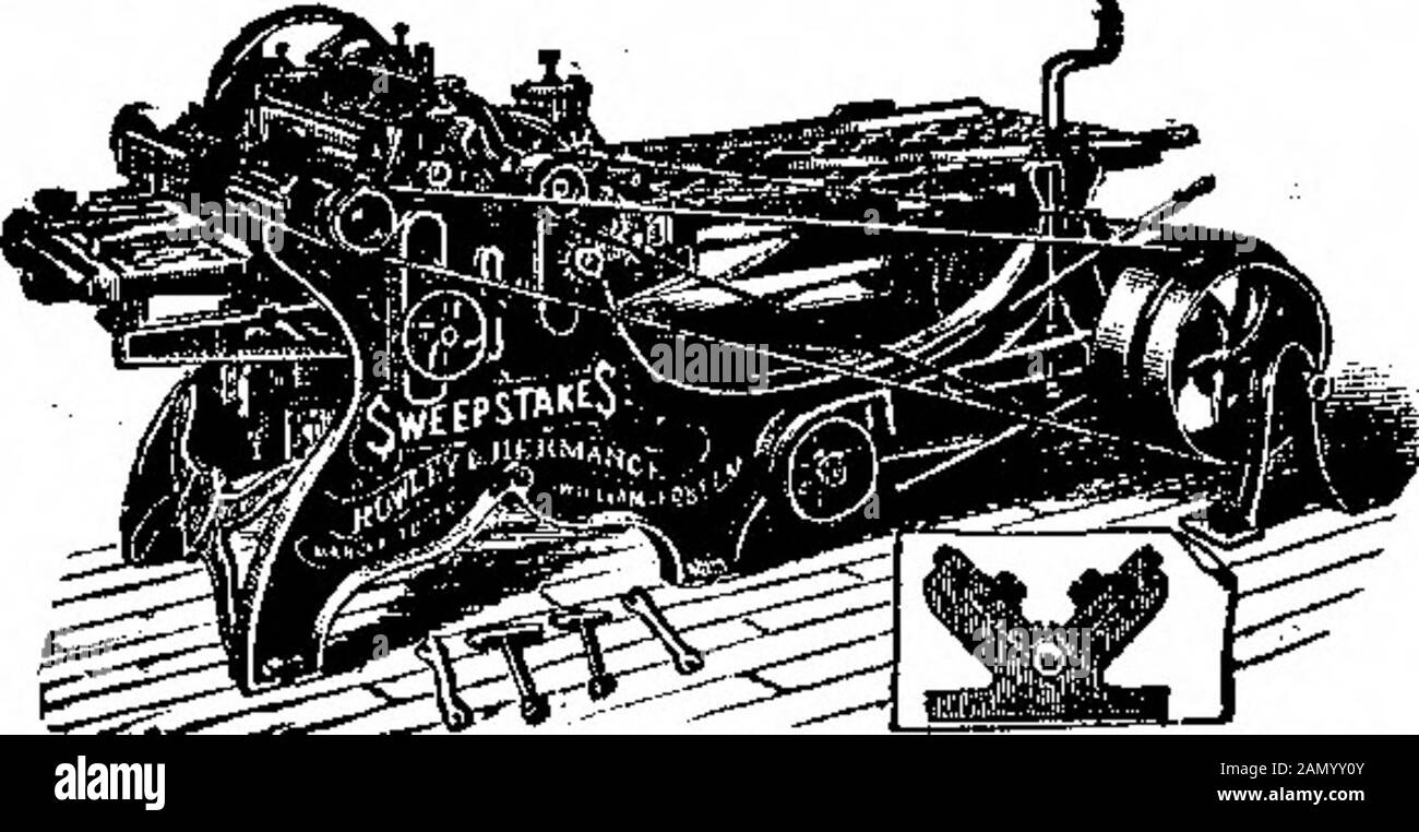 Volume Americano Scientifico 47 Numero 18 (Ottobre 1882) . Telegrafia O per le brevi linee operative del telegrafo, ottenere TheMorse Ijeaviiers Oulflt, prezzo 8,76 dollari. Completo, fullsize Sounder, Key, i5attery, ecc. Il Nostro Catalogo illustrato Tele-graph, 83 pagine, o Il Manuale Degli Studenti di istruzioni In Telegrafia, inviato gratuitamente dal centro commerciale a anyaddress. J. H. BtlNNKI.!, & CO., 11!4 Liberty St., New Fork.. Lotterie, CON la scatola ELLISPatent Journal. Il migliore Planer e Matcher mai realizzato. Levigatrice larga 20", spessa 6", peso 2.200 lb., WM; planante larga 24", spessore 6", peso 2.600 lb., J350. Bordatura, Arbor, Foto Stock