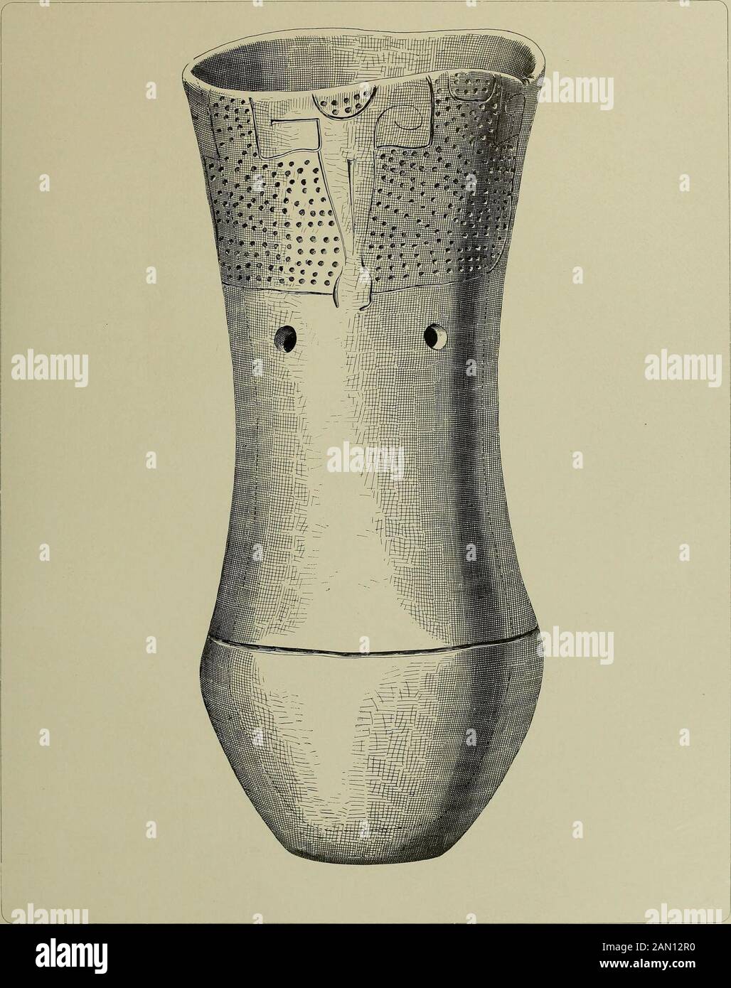 Journal of the Academy of Natural Sciences of Philadelphia . MOORE: TUMULI DI SABBIA DI DUVAL COUNTY, FLORIDA. 1 E 2. MERDS CON DECORAZIONE STAMPATA COMPLICATA, MONTICELLI BASSI AD ALICIA, TUMULO B. &LT;FORMATO COMPLETO.)3. NAVE DI OGGETTI PESANTI, BASSO TUMULI AD ALICIA, TUMULO B. (FULL SIZE.) JOURN. ACAD. NAT. SCI. PHILAD 2ND SER. VOL. X. PIASTRA LXXXII.. MOORE: TUMULI DI SABBIA DI DUVAL COUNTY, FLORIDA. VASO DI TERRACOTTA, DECORAZIONE INCISA E PUNTATA, BASSO TUMULI AD ALICIA, TUMULO B. &LT;FULL SIZE.) JOURN. ACAD. NAT. SCI. PHILAD. 2ND SER. VOL. X. PIASTRA LXXXIII. Foto Stock