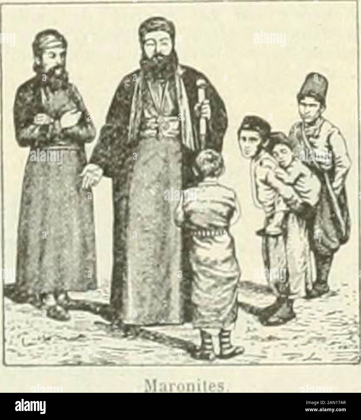 Larousse universali en 2 volumi; nouveau dictionnaire encyclopÃ©dique publiÃ© sous la direction de Claude AugÃ© . ©], m. m.Mar. aii<- Marin n imme de mer. Maroni (le), fleuve de la Guyane, sÃ©partant laGupalane franÃ§aise de la Guyane hollandaise ; 680 kilil si- jette dans lAtlantique, prÃ¨s d<- la colonie pÃ©nitentiaire de Saint Laurent du Karoni, maronier ni â n. m Au monastÃ¨re du Mont Saint-Bernard, FrÃ¨te lai qui sert de guide. Maronite n. et adj. Du patriarche Marounou Maron n1plusieurs ra-. X sÃ©tendeni i â Ã Beyrouth,et jusquÃ Alep Ils ont Ã©tÃ© longtemps eirivalitÃ© sanglante Foto Stock