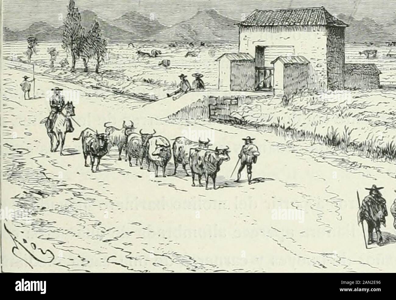 América pintoresca; descripcion de viajes al nuevo continentale por los mas modernos experadores . -^. -^-ÍÍl Foto Stock