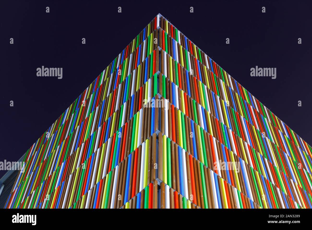 Trattare Trak è un edificio situato a Leeds Dock. Foto Stock