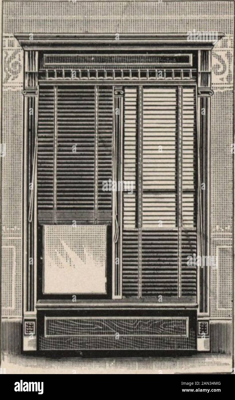 L'architettura suburbana di Lambert. 400 River St., Paterson, N. J. filiale IN SCAMBIO COSTRUTTORI. 22 CLINTON STREET, NEWARK, N.J. BREVETTO HILLS ALL'INTERNO DI SLIDINGBLINDS. Oxxmei* della maglia f4euu del campo di vista del brevetto e ma^yland delle COLLINE PATENT ALL'INTERNO DELLE TENDE SCORREVOLI. TENDE VENEZIANE MIGLIORATE. E rappresentante del Sole in quel territorio della Burlington Blind Company, Burlington, VT. PRODUTTORI di BALDWINS MIGLIORÒ LE TENDE VENEZIANE, e GLI SCHERMI DEI FINESTRINI SCORREVOLI E LE PORTE DELLO SCHERMO PREFERITI. INVIA PER PREVENTIVI ^ - &LT;^ ARCHITETTURA SUBURBANA LAMBERTS. 99 il Proverbiale Cueamber NON È PIÙ FRESCO DI UN. SOFFITTA VENTI Foto Stock