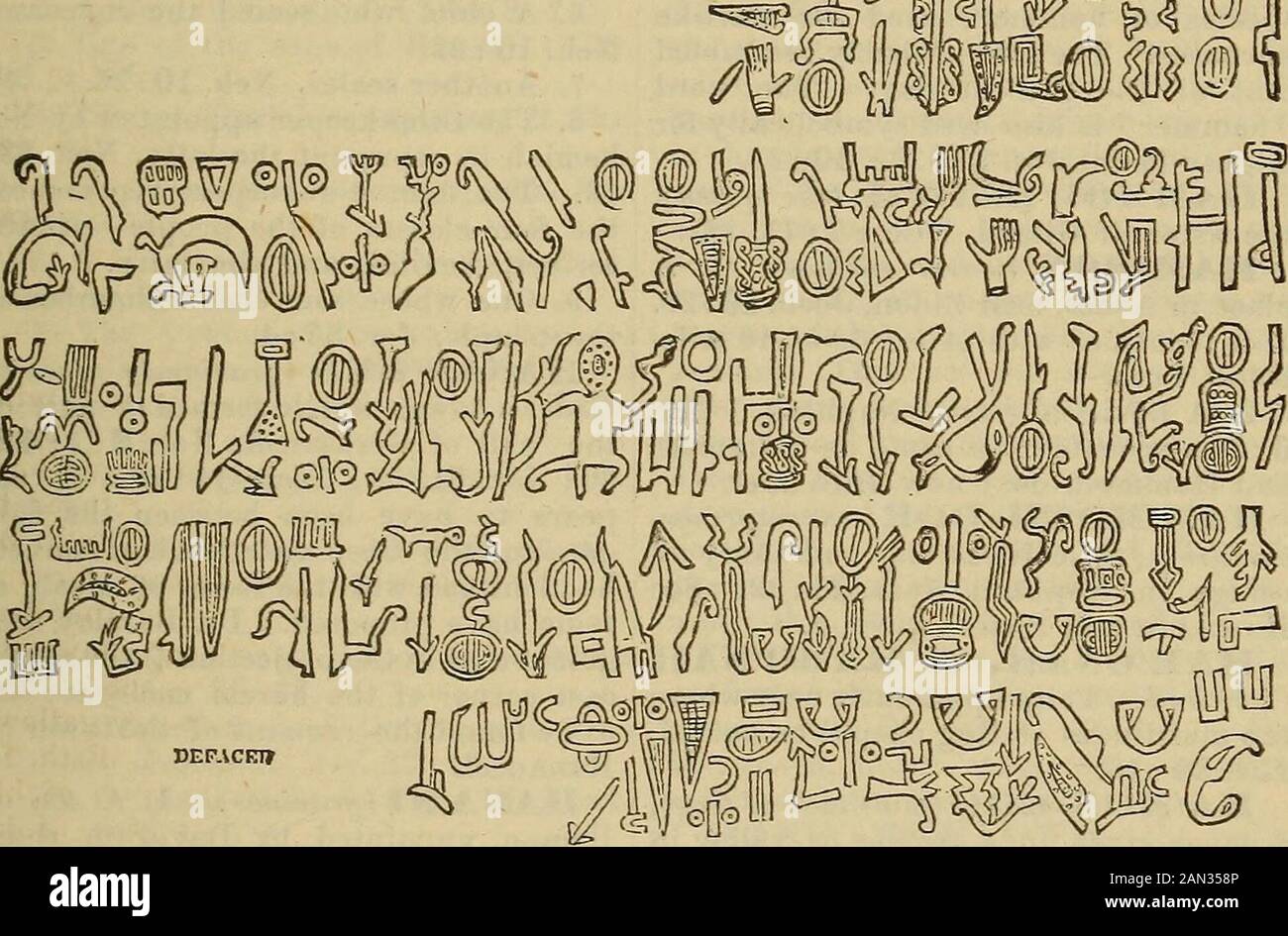 Un dizionario della Bibbia.. . 34 : 8 ; Josh.13 : 5. Il suo re, Toi, benedisse Davide, fortne la vittoria su Zobah, 2 Sam. 8 : 9-12 ; Salomone estese il suo regno ad ha-matematica, 1 Kgs. 8 : 65; 2 Chr. 8 :4, eriguite città-magazzino in quella regione; dopo-rione la città e il paese divenne inde-pendent, ma furono di nuovo sottomessi da Geroboamo II., 2 Kgs. 14 : 25, 28. E 'sprecato dagli Assiri, 2 Kgs. 18:34;Isa. 10:9 Amos lo chiama Amat thegreat e parla della sua desolazione. 6:2. Storia successiva. - Il nome di Hamathwas cambiato da Epiphanesto di Antioco Epiphania, anche se i vecchi namedoes non sembrano essere stati Foto Stock