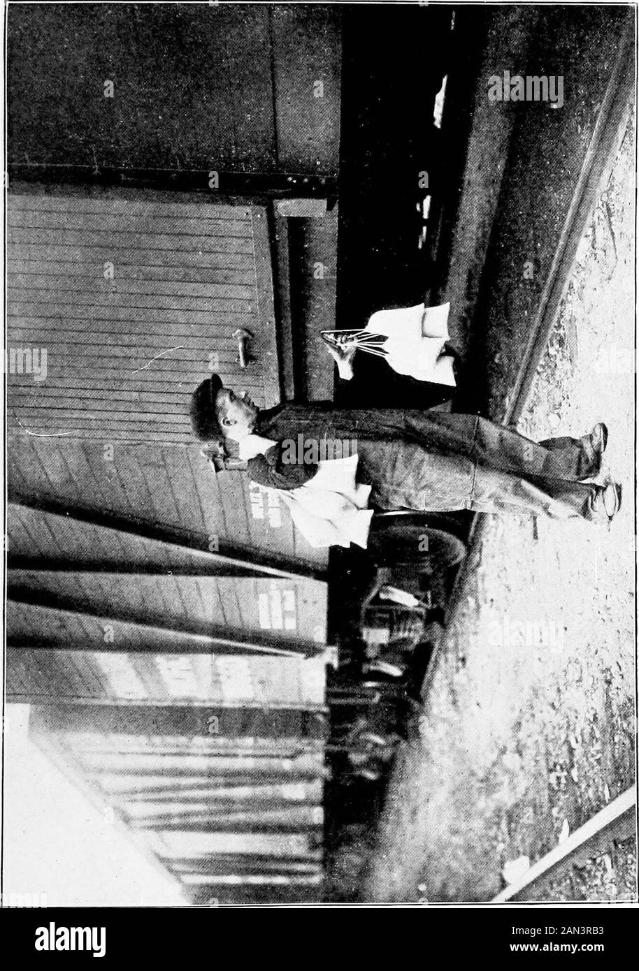 Ispezione del grano in Canada . t 15 p.m. la luce nord essendo theBEST, ogni ispettore fa la sua classificazione in una finestra nord (fig. 15). Il actualgrading può essere fatto soltanto dagli uomini legalmente qualificati e nominati sia come deputyInspector o ispettore. L'ispezione si attiva principalmente su tre punti: La qualità della granella, la condizione e le miscele. La qualità dipende dalla solidità, dal colore, dal peso e dalla percentuale di grano duro. La condizione dipende dal contenuto di umidità in eccesso (che in casi dubbi viene testato meccanicamente), calore, ecc. Le miscele vengono testate mediante un processo di setacciatura e pesatura chiamato Foto Stock