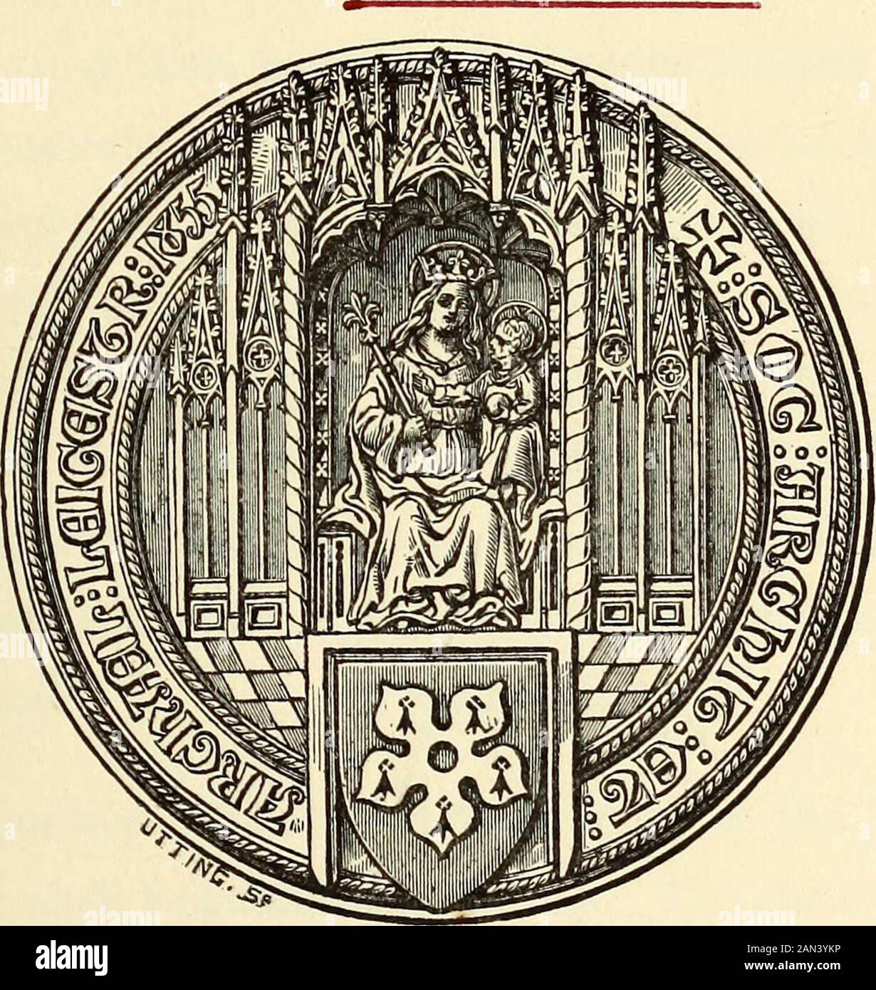Saranno aggiunte le transazioni della Leicestershire Architectural and Archaeological Society . d tabelle di ha|Jmarks e indici copiosi. 134 f . LEICESTEE: CLAKKE E HODGSON, 5, porta Gallowtree, 1884. N3 ^ PREFAZIONE, 1 v f i ^LA presente parte contiene Le Transazioni della Società -L negli anni 1882 e 1883. Il compianto Sig. ThomasNorth, F.S.A., che era Segretario Onorario della Società per Ltù di ventitré anni, ha curato con attenzione i primi cinque volumi Delle Transazioni, estendendosi dall'inizio dell'esistenza di^Societys alla fine dell'anno 1881. Dopo il suo^ si lamentò de Foto Stock