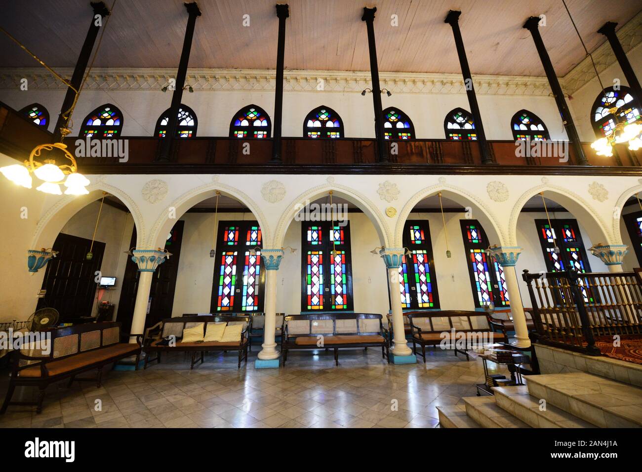 La Ohel David Sinagoga di Pune, India. Foto Stock La Ohel David Sinagoga di Pune, India. Foto Stock