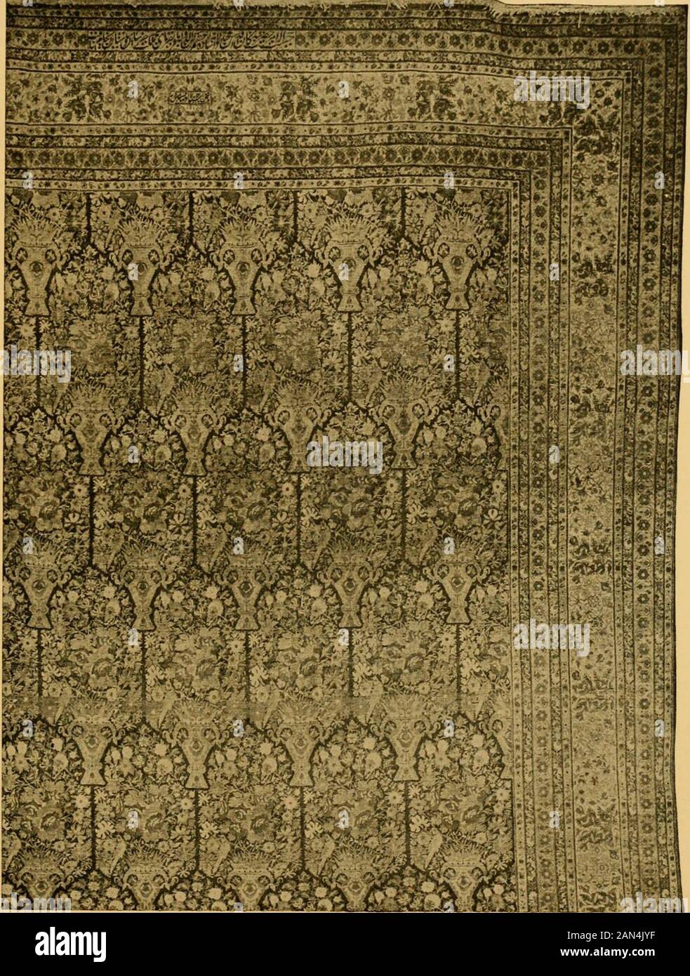 Elenco speciale di tappeti persiani : in moquette dimensioni oltre 10 piedi  di lunghezza. . ordinare oro. N. 6671. 17 6 x 6 8 Kurdistan antico. Terra  blu scuro; piccolo all-over Herati
