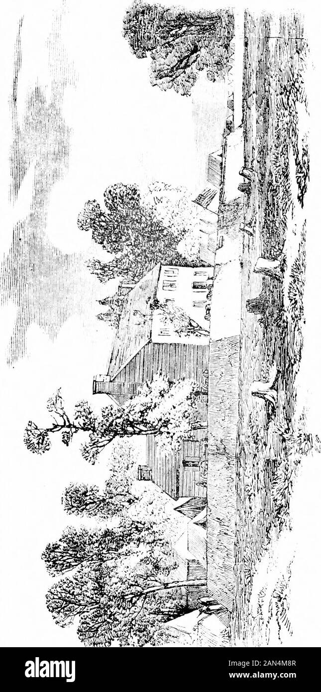 La storia di Battery A, Primo Reggimento Rhode Island Light artiglieria nella guerra per preservare l'Unione, 1861-1865 [risorsa elettronica] . n swing occidentale, ed è stato il primo a raggiungere il campo, e non un momento troppo presto. Mentre la testa del col-colonna emerse dalla cintura di legno, un basso crinale fu seenwhich attraversò la strada ad angolo retto, e su cui i quattro reggimenti della divisione Couchs con la martoriata Bradys furono massacrati. Gli uomini della nostra brigata, i veterani di BullRun e Balls Bluff, si aspettavano di venire su una linea di uomini che si ribadiano sotto lo shock di una carica furiosa. Sul thecontrary, uomini di Couchs Foto Stock