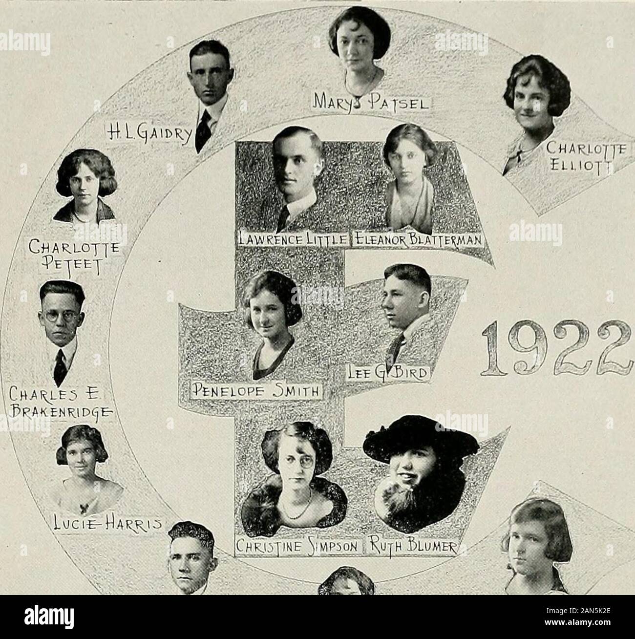 Jambalaya [yearbook] 1922 . Womens Organizzazione Professionale E Scientifica Di Tulane University Officers Jennie A. Gore Presidente Ada 1. Arnold Vice-Presidenl Nita Harris Secretary Nita McMichael Tesoriere associate Members M ss norma Arbo Miss Susie Keane Sig.ra M. L. Maddux Miss M. M. Bell Miss Maud Kennedy Miss Claire Richardson Miss M. Crane Sig.ra D. F. Layman Sig.ra N. S. Snyder Miss S. Gingry Miss Irma Sporl Active Members Ada I. Arnold Jennie A. Gore Nita Mcmichael Anita L. Crozat Virginia Hall Dorothy Martinez Stella M. De Bouchel Nita Harris C. Passafume Charlotte Foster Elizabeth Houghton Foto Stock