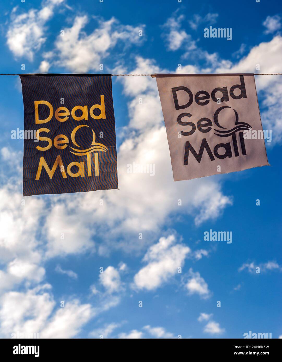 Dead Sea Mall ads, Israele Foto Stock