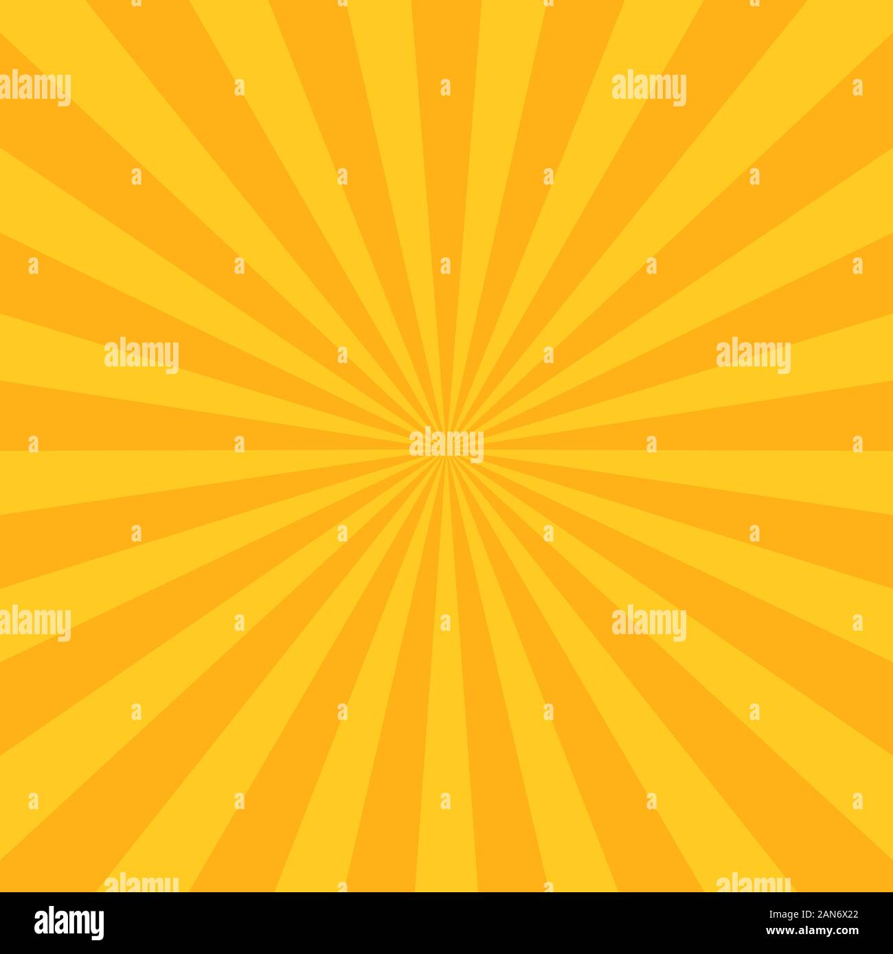La luce del sole sullo sfondo astratto. Arancione e marrone burst colore sfondo. Illustrazione Vettoriale. Fascio di Sun Ray sunburst sfondo pattern. Retrò luminoso bac Illustrazione Vettoriale