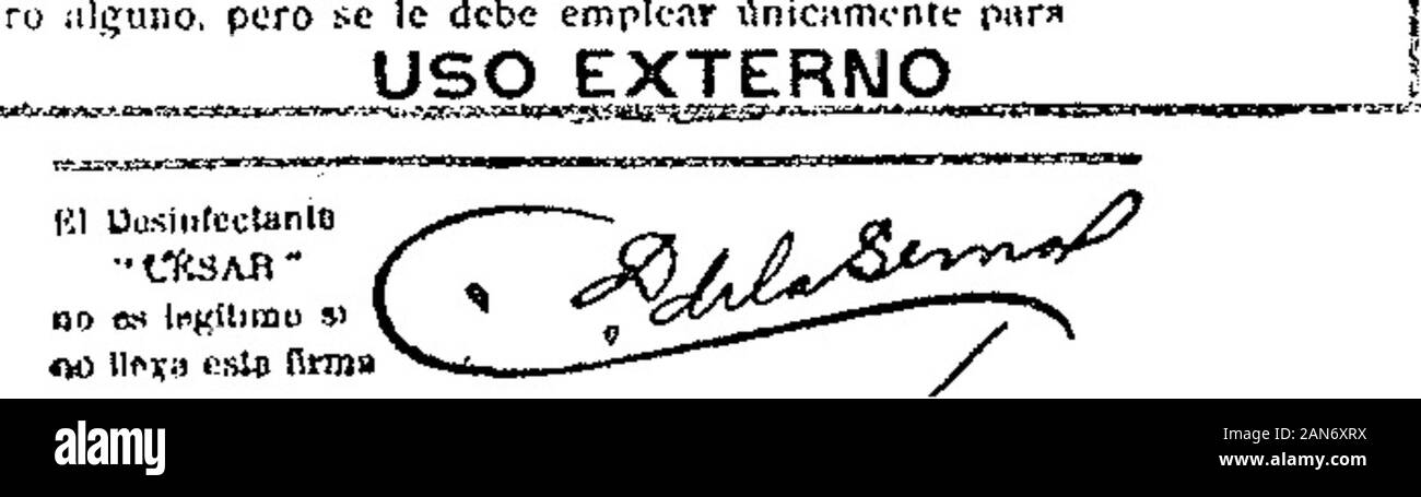 Boletín Oficial de la República Argentina1903 1ra sección . Hl Uusiiitcctan- tftSAfí -no es ti.Kf!imuno 11f í¡) t-filíi firma FOctubre 12 de 1903.- César D. de la ¡m rna.-Distinguir desinfectantes de la elase79 B. Mitre 343. v-17-Octubre. Acta m° I "."SíSO .JEÍ. CANON Octubre 10 de 1903-.1 F. Píate - dis-tinguí,- los artículos de las categorie 1 á 80,comprendiendo en esta última cubiertosde mesa,sDefensa 540. v-160ctubre. Acta W° 12.661 Foto Stock