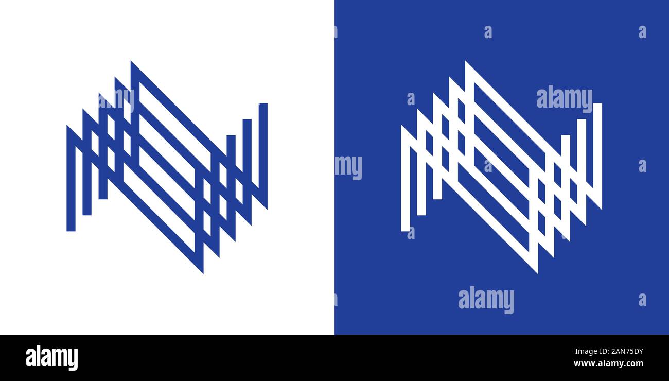 Un logo unico che può aiutare il vostro business a crescere fino Illustrazione Vettoriale