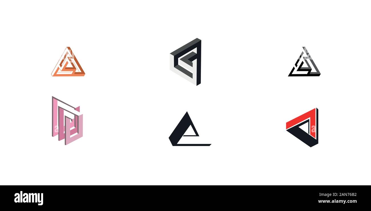 Un unico logo che possono aiutare il vostro business a crescere fino Illustrazione Vettoriale